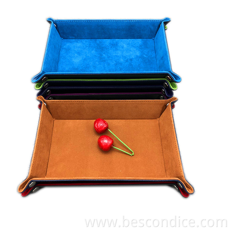 Rectangular Foldable Dice Tray 2 Rectangular Foldable Dice Tray 2